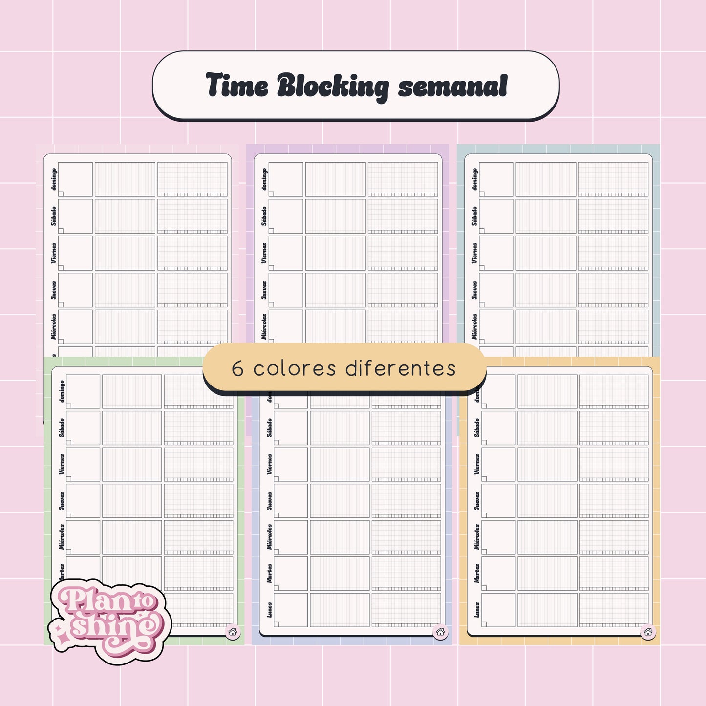 Time Blocking Semanal