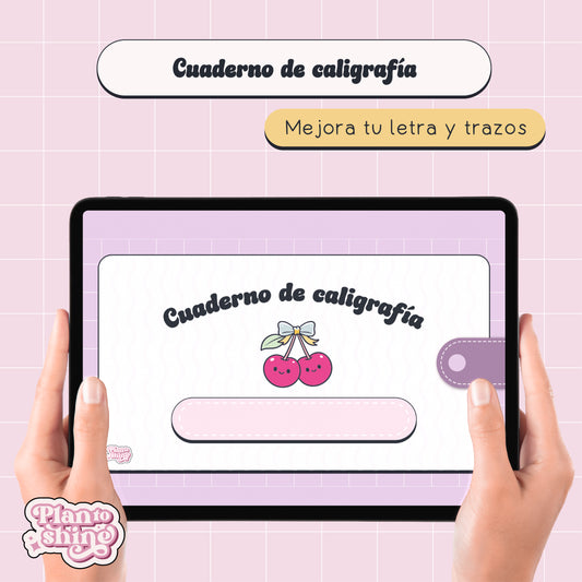 Cuaderno de caligrafía