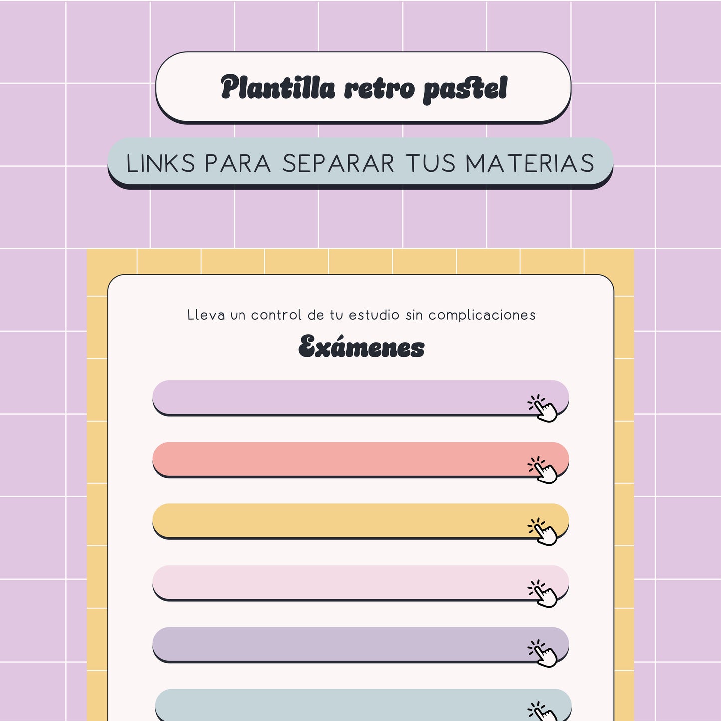 Plantilla exámenes retro