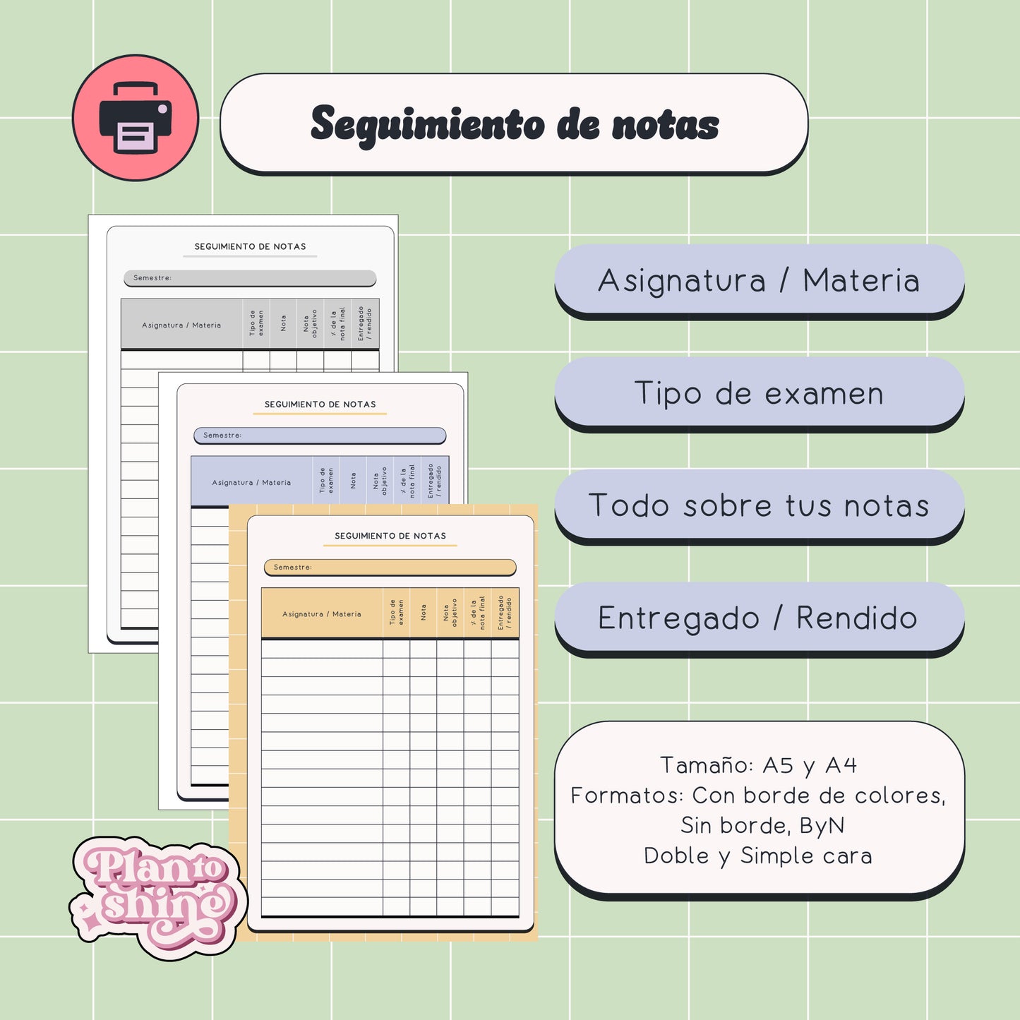 Seguimiento de notas: Tu éxito en cifras