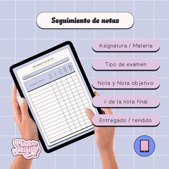 Seguimiento de notas