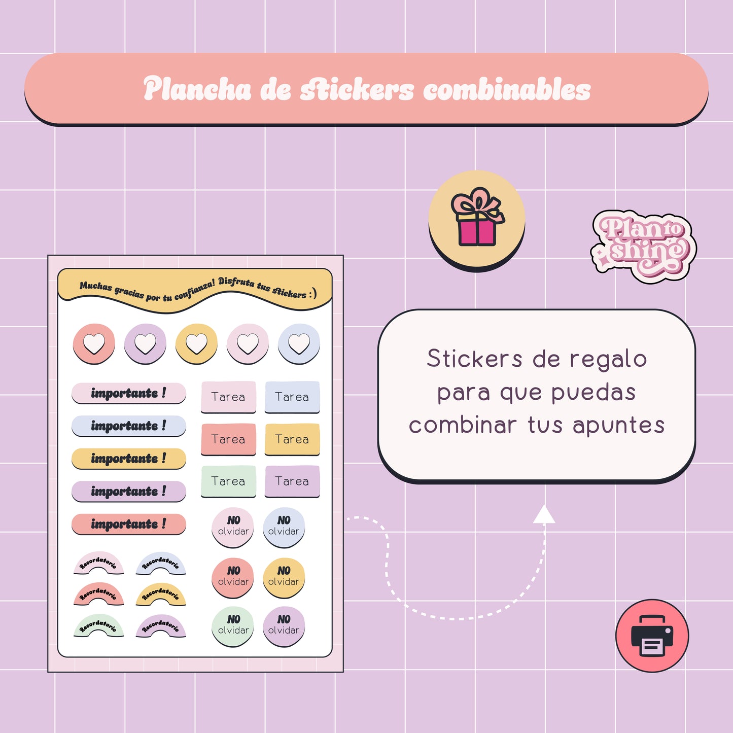 Cuaderno de estudio (SEMOD) - Imprimible