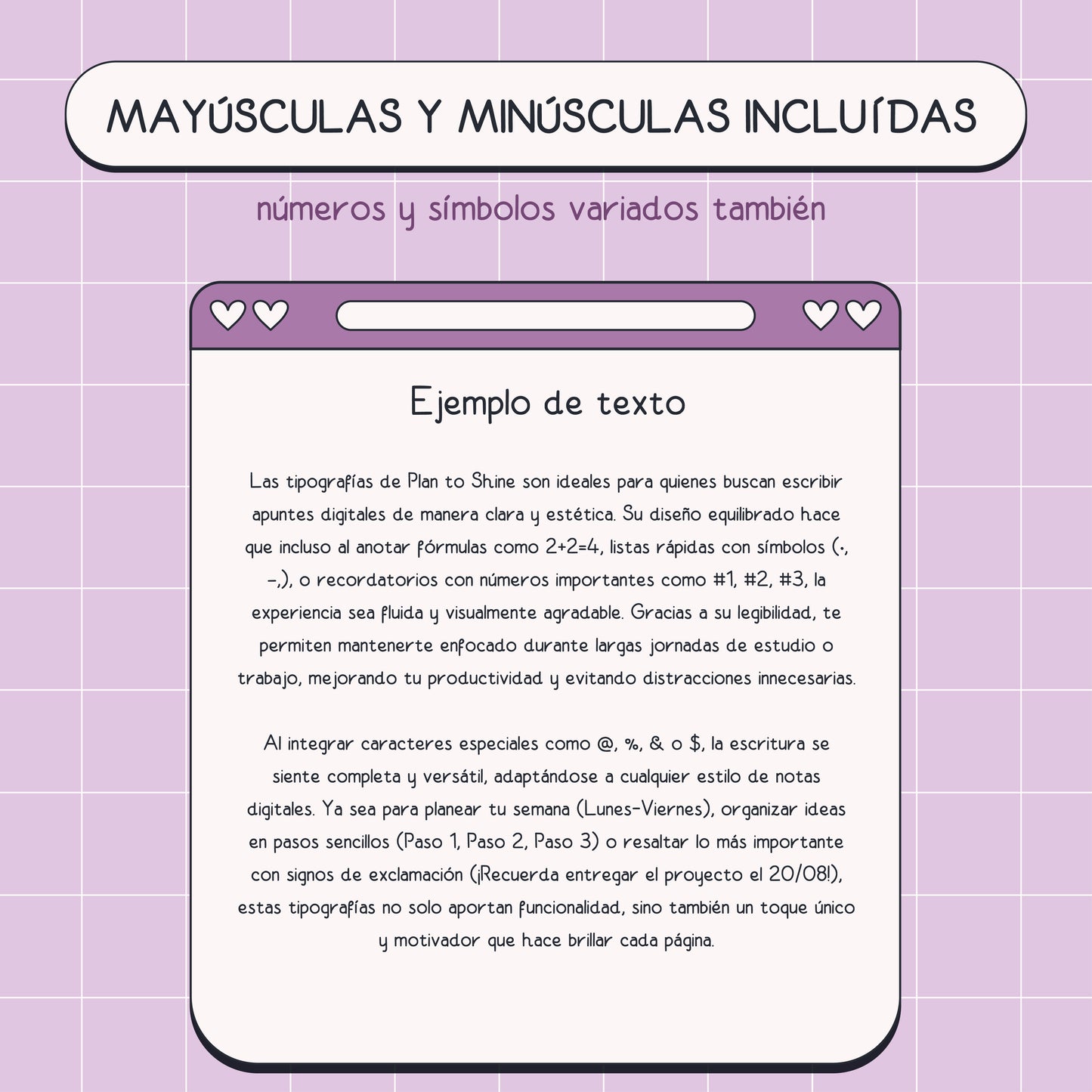 Tipografía Candy