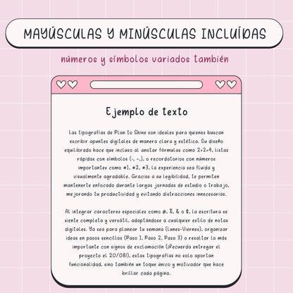 Tipografía Jellybean