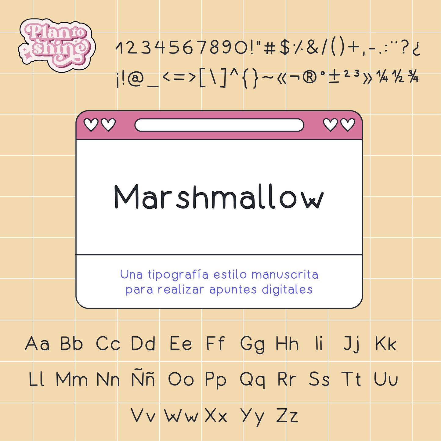 Tipografía Marshmallow