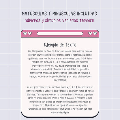 Tipografía Nougat
