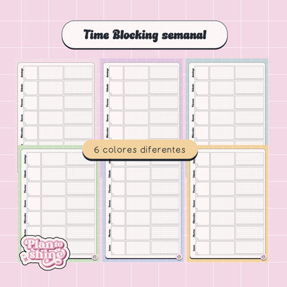 Time Blocking Semanal